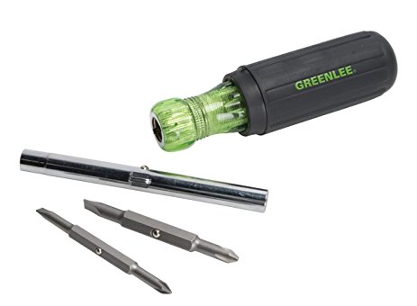 Greenlee 0153-42C Multi-Tool Screwdriver, 6 in 1