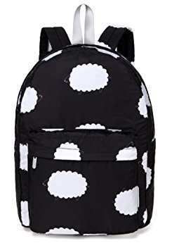 BeeGreen Foldable Travel Backpack for Girls and Women, Lightweight and Water Resistant Casual Daypack for School and Sports