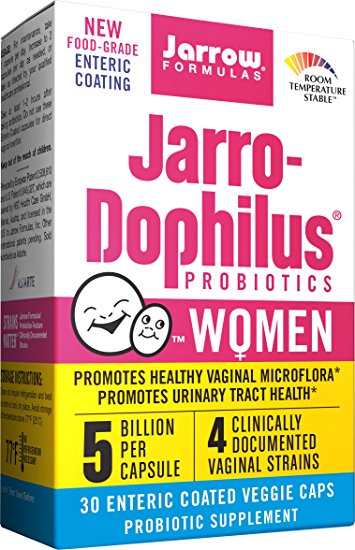 Jarrow Formulas, Jarro-Dophilus Women 5 Billion Cells Per Veggie Capsule, 30 Count