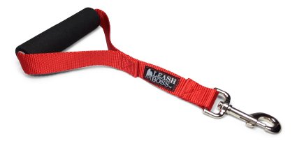 Traffic Handler - Short Dog Leash with Traffic Handle for Large Dogs - Made in USA - Great for Double Dog Couplers Service Dogs and Training