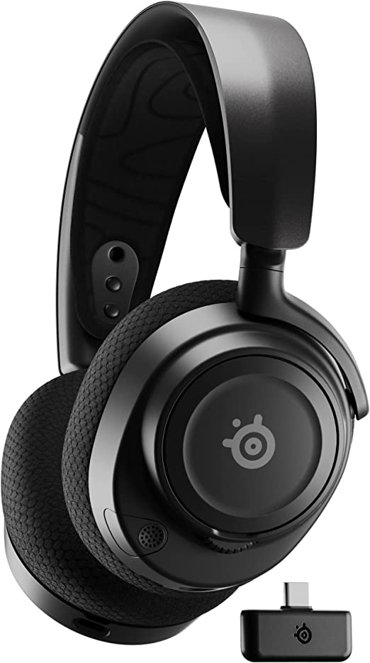 NEW SteelSeries Arctis Nova 7 Wireless Multi-Platform Gaming Headset – Simultaneous Wireless 2.4GHz & Bluetooth – Comfort Design - Fast Charging 38Hr Battery – PC, PS5, Switch, Mobile