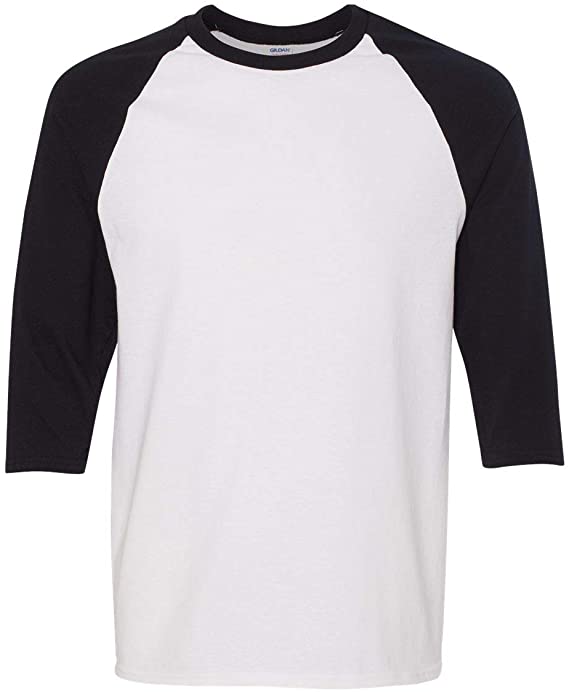 Gildan mens Heavy Cotton ¾-Sleeve Raglan (G570)