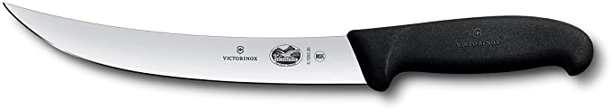 Victorinox Swiss Army Cutlery Fibrox Pro Curved Breaking Knife, 8-Inch