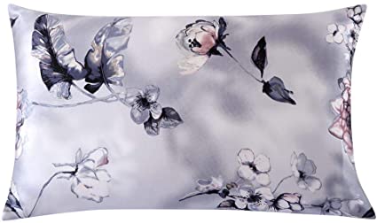 SLPBABY Silk Pillowcase for Hair and Skin with Hidden Zipper Print (Standard(20''x26''), Pattern30)