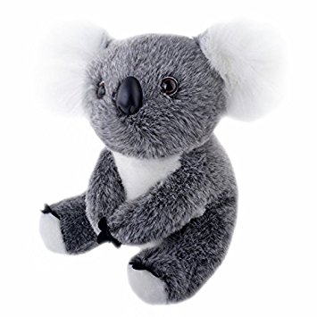 Lazada Stuffed Gray Realistic Koala Baby Animal Dolls Kids Plush Toys 11''