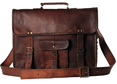 Handmadecart Leather Messenger Bag for Men and Women