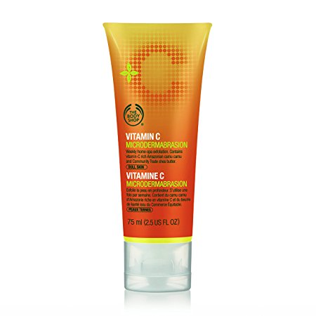 The Body Shop Vitamin C Glow Boosting Microdermabrasion, 3.3 Fluid Ounce