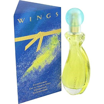 Wings by Giorgio Beverly Hills for Women, Eau De Toilette Spray, 1.7-Ounce