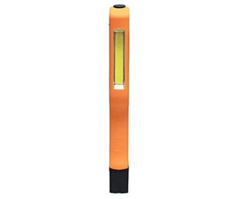 AlltroLite® 140 Lumen Flashlight COB LED Magnetic Work Light (Orange)