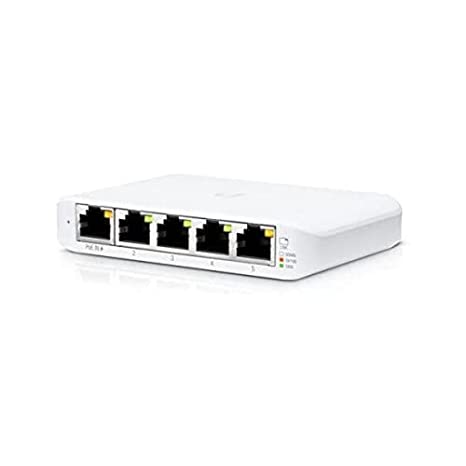 Ubiquiti [3-Pack] UniFi Switch Flex Mini | Managed 5-Port Gigabit Switch (USW-Flex-Mini-3)