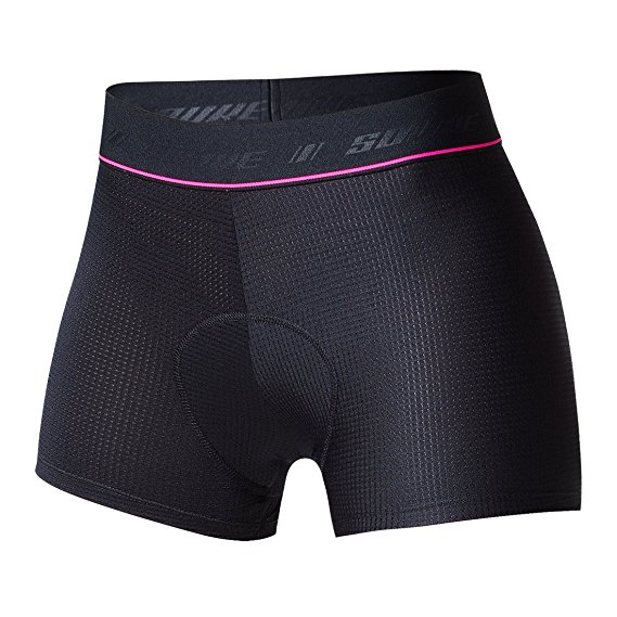 XGC Women’s Quick Dry Cycling Underwear Shorts with High-Density High-Elasticity and Highly Breathable 3D Gel Padded