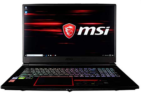 CUK MSI GE75 Raider Gamer Notebook (Intel i7-9750H, 64GB RAM, 2TB NVMe SSD   2TB HDD, NVIDIA GeForce RTX 2070 8GB, 17.3" FHD 144Hz 3ms, Windows 10 Home) Gaming Laptop Computer