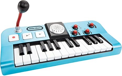 Little Tikes My Real Jam Keyboard with Microphone and Keyboard Case, for Ages 3