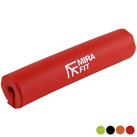 Mirafit Barbell Pad - Fits Standard & Olympic Bars - Choice of Colours