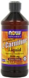 NOW Foods L-Carnitine Liquid 3000mg Citrus Flavor  16 ounce Bottle