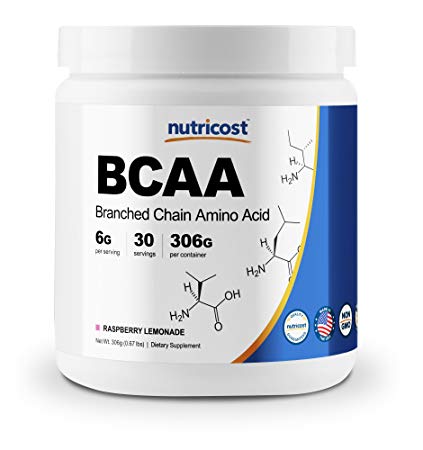 Nutricost BCAA Powder- 2:1:1 - (Raspberry Lemonade) 30 Servings