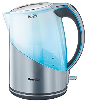 Breville Brita Filter Jug Kettle, 3000 W, Silver