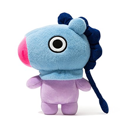 BT21 Mang Standing Plush Doll Medium Blue_Purple