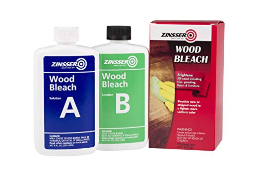 Zinsser 300451 Wood Bleach, 8 oz
