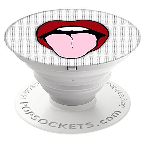 PopSockets: Collapsible Grip & Stand for Phones and Tablets - Lips