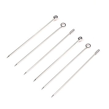 Cosmos ® 6 Pcs Stainless Steel Martini Glass Picks Cocktail Appetizer Pick