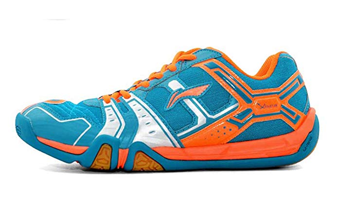 LI-NING Men Saga Lightweight Badminton Shoes Breathable Professional Sport Shoes AYTM085