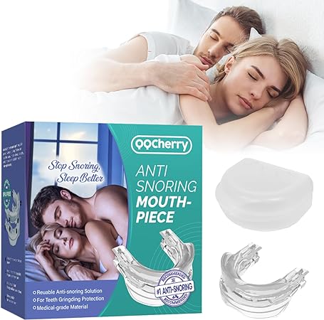 Snoring-Aids-for-Men/Women-Anti-Snore-Devices-Mouthpiece, New Anti Snoring Devices Effect-Safe Comfortable for All Mouth
