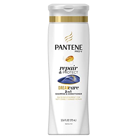 Pantene Pro-V 2 in 1 Shampoo & Conditioner, Repair & Protect with Keratin, 12.6 Ounce