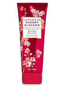 3 Pack Bath & Body Works Japanese Cherry Blossom Signature Collection Ultra Shea Body Cream 8 oz