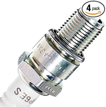 NGK 4007 BP6ES SOLID Standard Spark Plug, Pack of 4