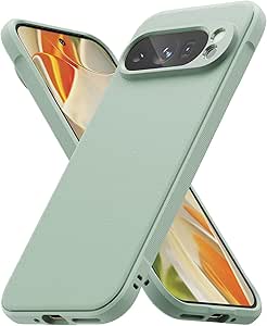 Ringke Onyx [Feels Good in The Hand] Compatible with Google Pixel 9 Pro Case, Anti-Fingerprint Technology Prevents Oily Smudges Non-Slip Enhanced Grip Precise Cutouts for Camera - Mint