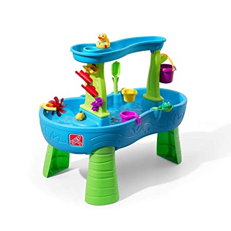 Step2 Rain Showers Splash Pond Water Table (Deluxe Pack: Includes 13pc Accessory Set)