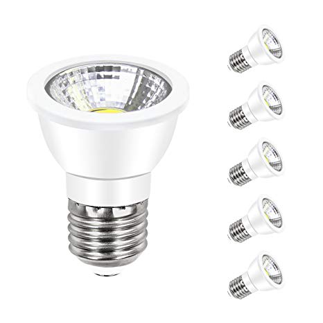 ANC PAR16 LED Bulb Dimmable Spotlight Bulb 7W Energy Star LED Bulbs(60W Halogen Bulbs Equivalent),500 Lumens 6500K Cool White 60° Beam Angle Spot Bulbs 5 Pack