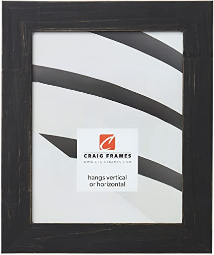 Craig Frames Jasper Picture Frame, 20 x 27 Inch, Country Charcoal Black