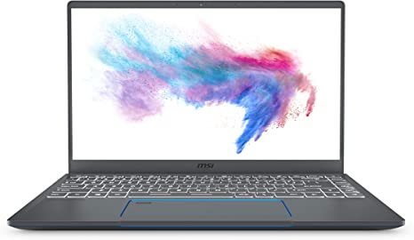 MSI Prestige 14 A10SC-021 14" UHD Ultra Thin and Light Professional Laptop Intel Core i7-10710U GTX1650 MAX-Q 16GB DDR4 1TB NVMe SSD Win10Pro