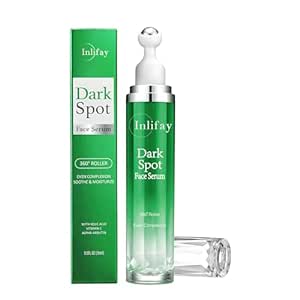 Dark Spot Remover for Face with Roller: Dark Spot Corrector for Face Fading Sun Spot Age Spot Melasma