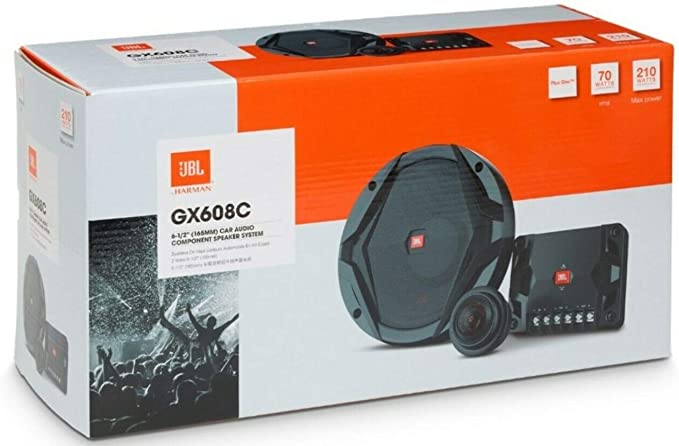 JBL GX608C 210 Watt 6-1/2" 2-Way GX Series Complete Component System