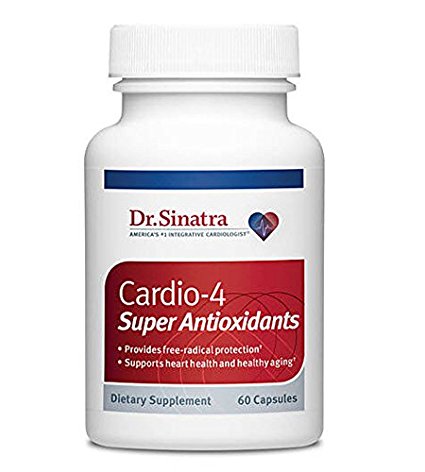 Dr. Sinatra’s Daily Cardio-4 Super Antioxidants Shield Fights Free Radicals at the Cellular Level for Healthy Aging, Supports Heart, Brain, and Immune Health.