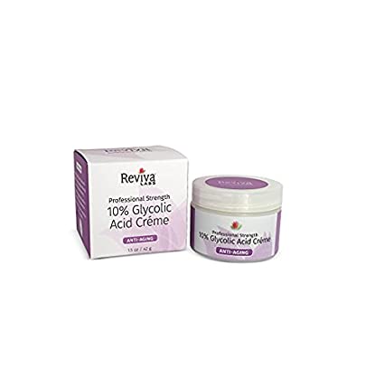 Reviva Labs 10% Glycolic Acid Cream, 1.5 Ounce: Package may vary