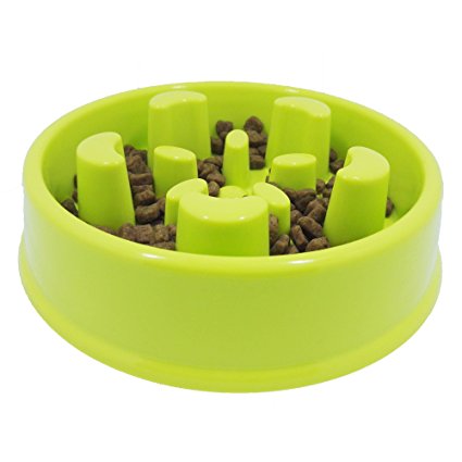 JasGood Eco-friendly Durable Non-Toxic Preventing Choking Dog Feeder Slow Eating Pet Bowl Healthy Design Bowl For Dog Pet