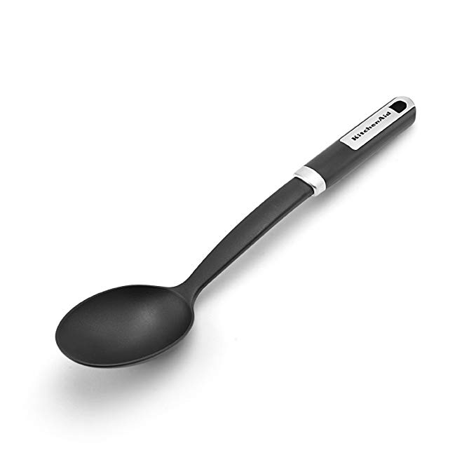 KitchenAid Gourmet Basting Spoon, Black