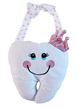 Snuggle Stuffs Tooth Fairy Lost & Found Pillow, Pink Princess