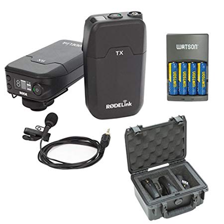 Rode RodeLink Wireless Filmmaker Kit with RodeLink Wireless Case and 4-Hour Rapid Charger