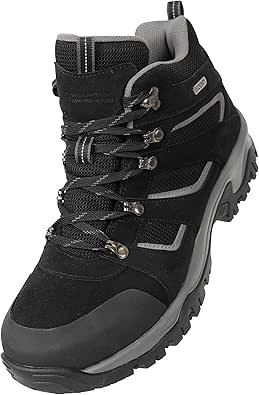 Mountain Warehouse Voyage Mens Waterproof Walking Mid-Boots