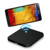 CHOETECH Qi Wireless Charger Kit for Galaxy Note III 3 N9000 N9005 with Full NFC SupportMay not Compatible with OEM Flip-Case Wireless Charging Pad and Wireless Charging Receiver Included