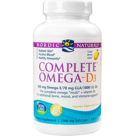 Nordic Naturals Complete Omega D3