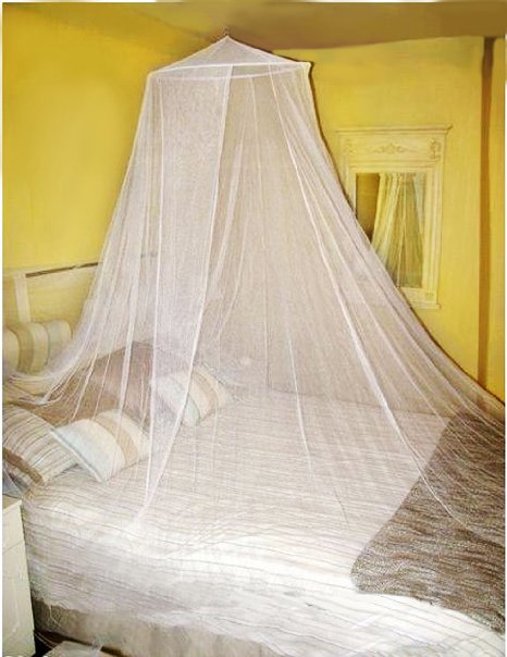 DoSmart Mosquito Net / Double Bed Conical /Curtains Money-back Guarantee /Hanging Kit & eBook/ Home & Travel
