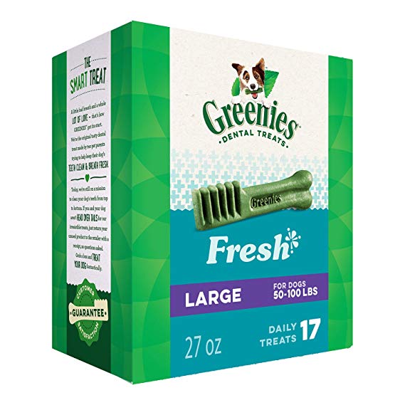 Greenies Fresh Large Dental Dog Treats