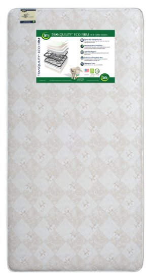 Serta Tranquility Eco Firm Crib and Toddler Mattress