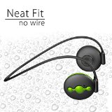 Avantree Sweatproof Sport Use Bluetooth Headphones for Running No Wire Light Outer Ear Speaker Outdoor Wireless Stereo Headset with Mic C Jogger